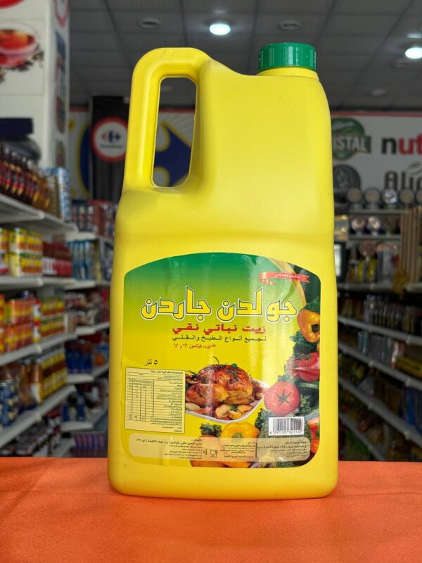 روغن جولدن جاردن 5 لیتری سرخ کردنی گیاهی ویتامین دار