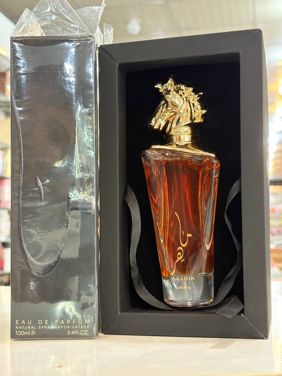 ادو پرفیوم زنانه لطافه ماهر طلایی MAAHIR GOLD 100ml گلی میوهای