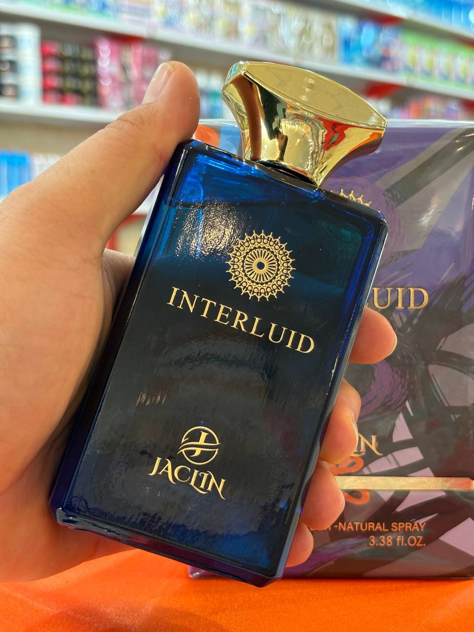 ادکلن اینترلود ژاکلین ۷۵ میل مردانه EDP دودی