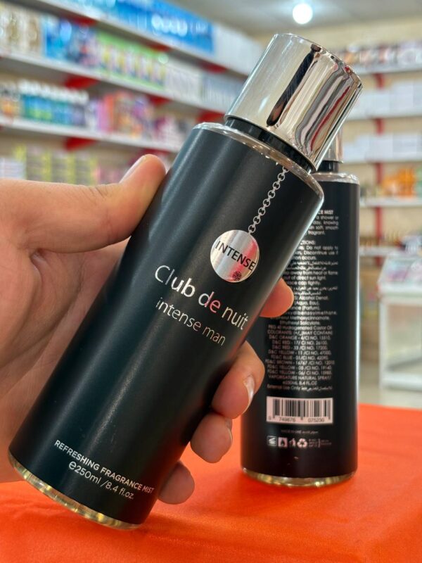 بادی اسپلش ژاکلین مردانه کلاب د نویت اینتنس 250ml خنک ملایم