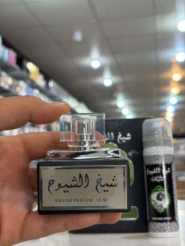 ادو پرفیوم مردانه لطافه شیخ الشیوخ للرجال همراه اسپری 50 میل