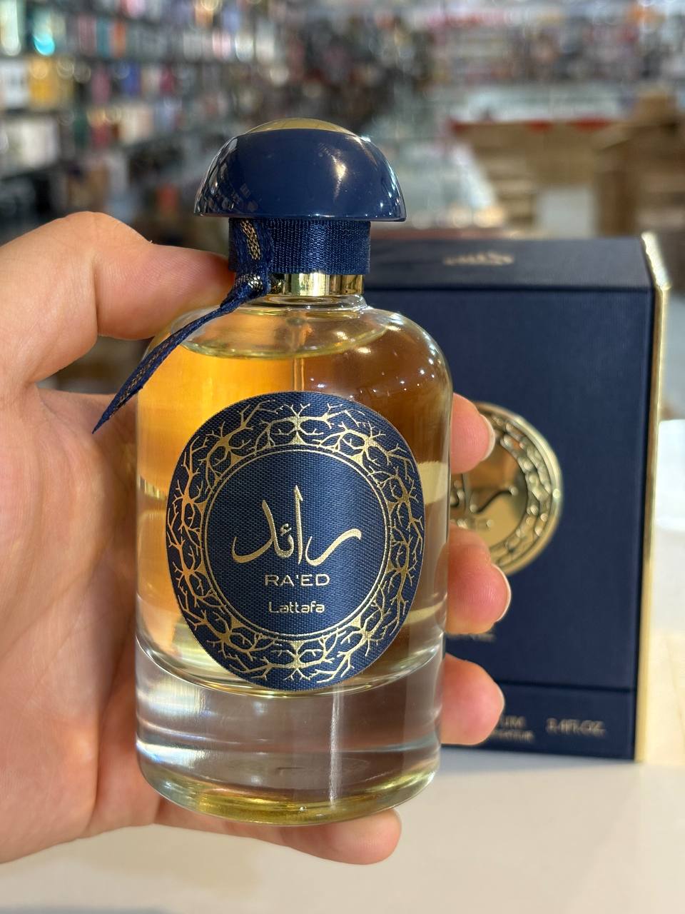 ادو پرفیوم مردانه لطافه رائد لوکس حجم 100 میلی لیتر