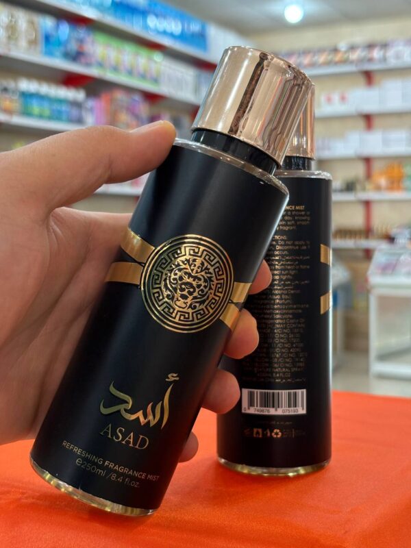 بادی اسپلش ژاکلین مردانه اسد مشکی 250ml رایحه گرم تند