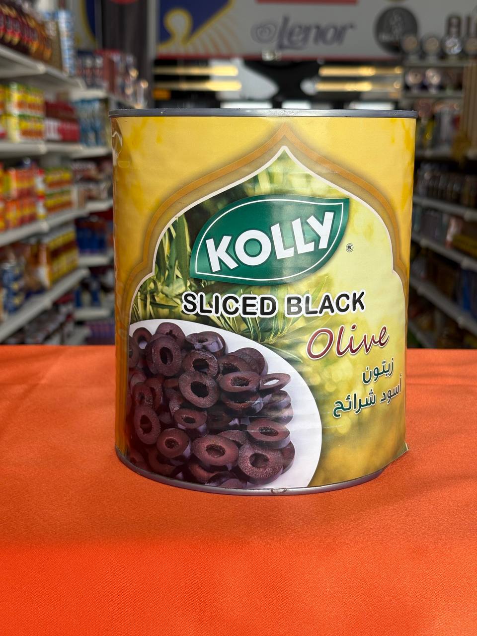 کنسرو زیتون سیاه اسلایس کولی 3 کیلویی