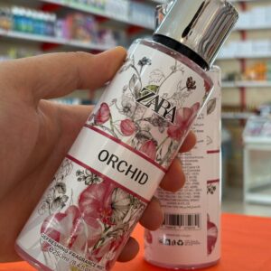 بادی اسپلش زنانه زارا ORCHID ارکیده 250ml رایحه گلی میوه‌ای شیرین
