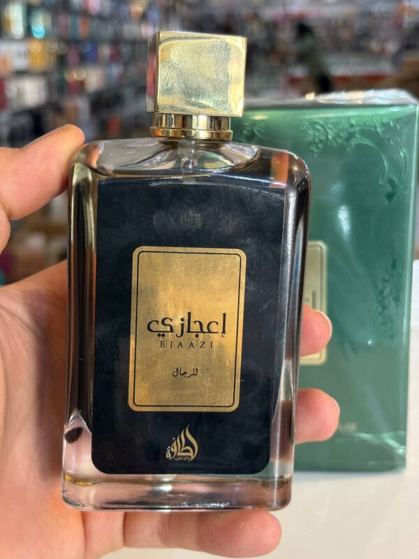 عطر ادوپرفیوم مردانه لطافه مدل اعجازی رایحه تلخ 100 میل