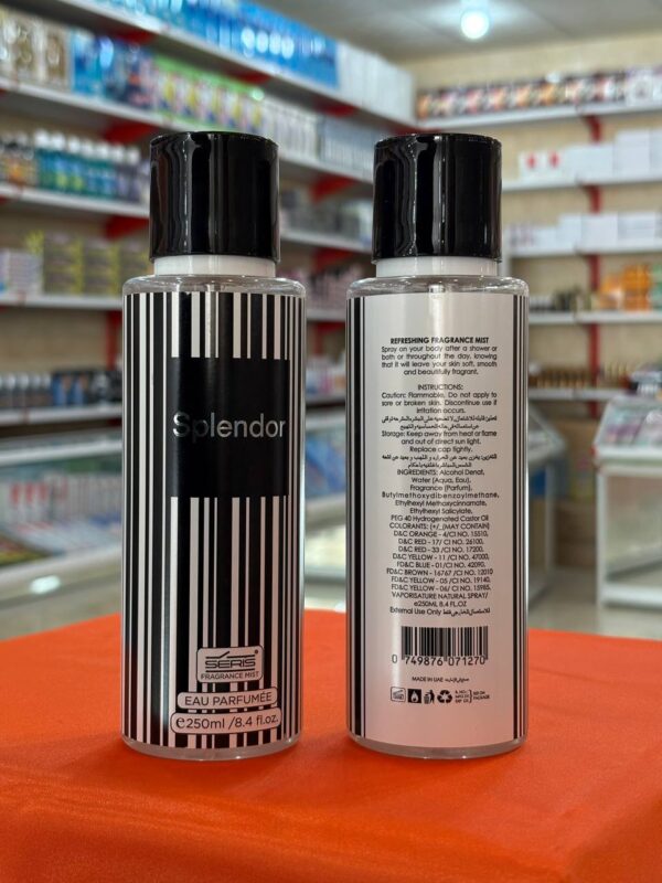 بادی اسپلش مردانه سریس اسپلندور 250ml رایحه خنک شیرین