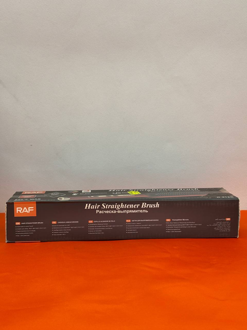 برس حرارتی صاف کننده موی راف مدل R.412R قرمز 45 وات