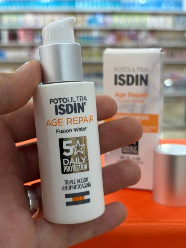 ضد آفتاب ایزدین Age Repair Fusion Water SPF50 ضد چروک 50 میل اصل