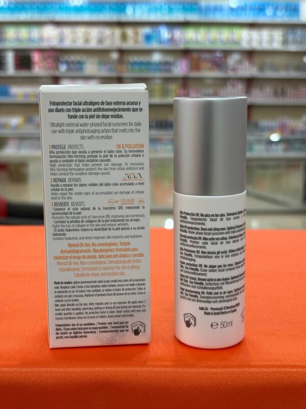ضد آفتاب ایزدین Age Repair Fusion Water SPF50 ضد چروک 50 میل اصل