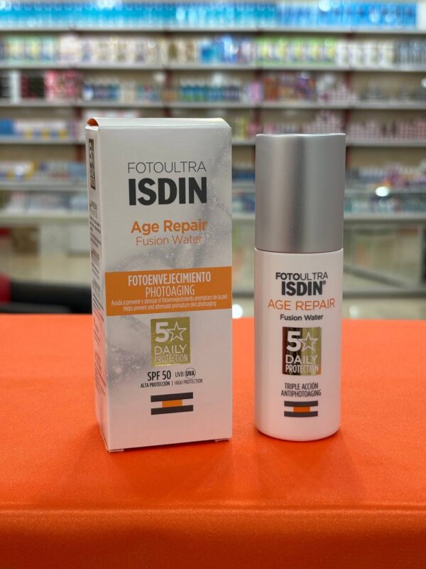 ضد آفتاب ایزدین Age Repair Fusion Water SPF50 ضد چروک 50 میل اصل