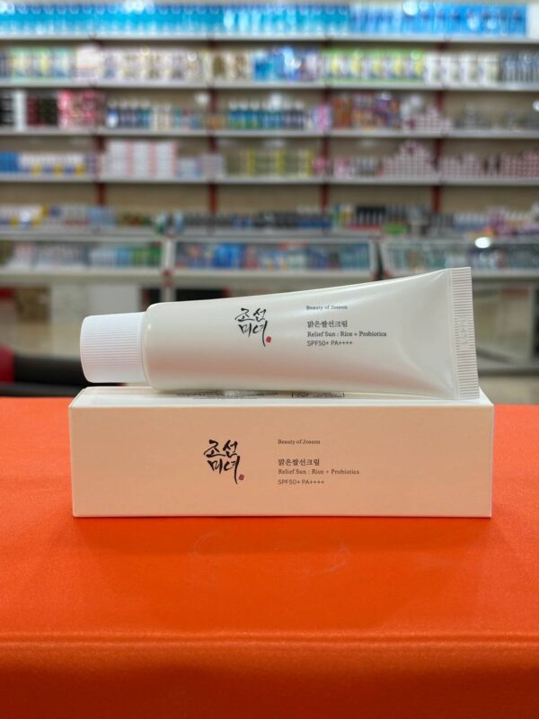 ضد آفتاب SPF50 بیوتی آف جوسان Relief Sun برنج و پروبیوتیک اصل کره