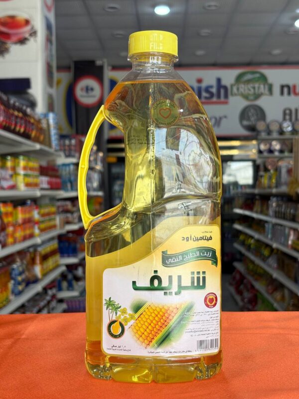 روغن مایع ذرت شریف 1.5 لیتری خالص اماراتی