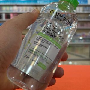 محلول پاک کننده آرایش گارنیر میسلار واتر پوست حساس و مختلط 400 میل