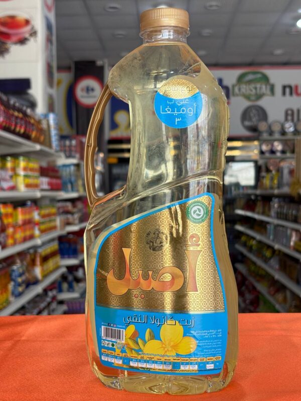 روغن مایع کانولا پیور اصیل 1.5 لیتری