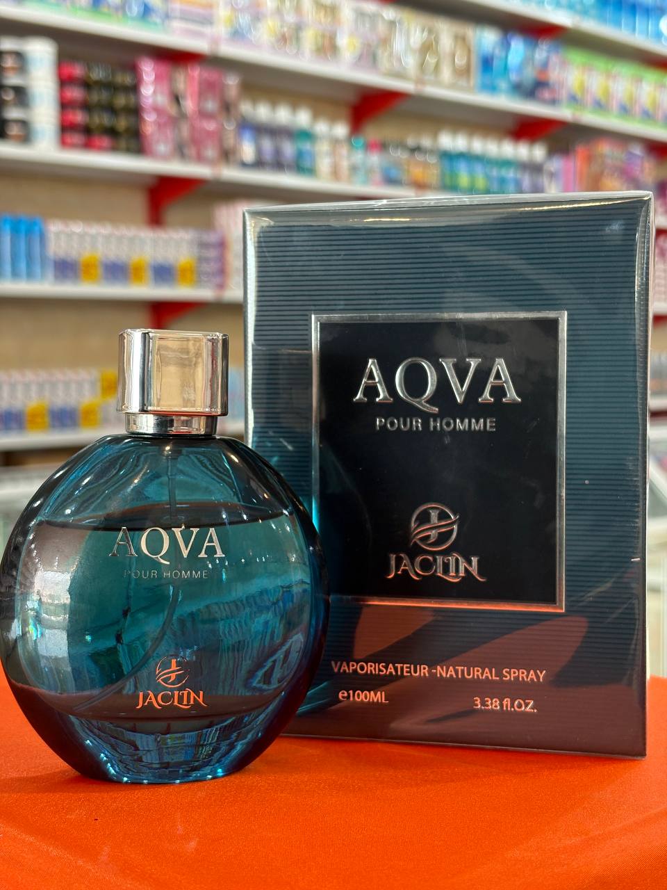 ادکلن AQVA برند ژاکلین آکوا حجم 100 میلی لیتر مردانه