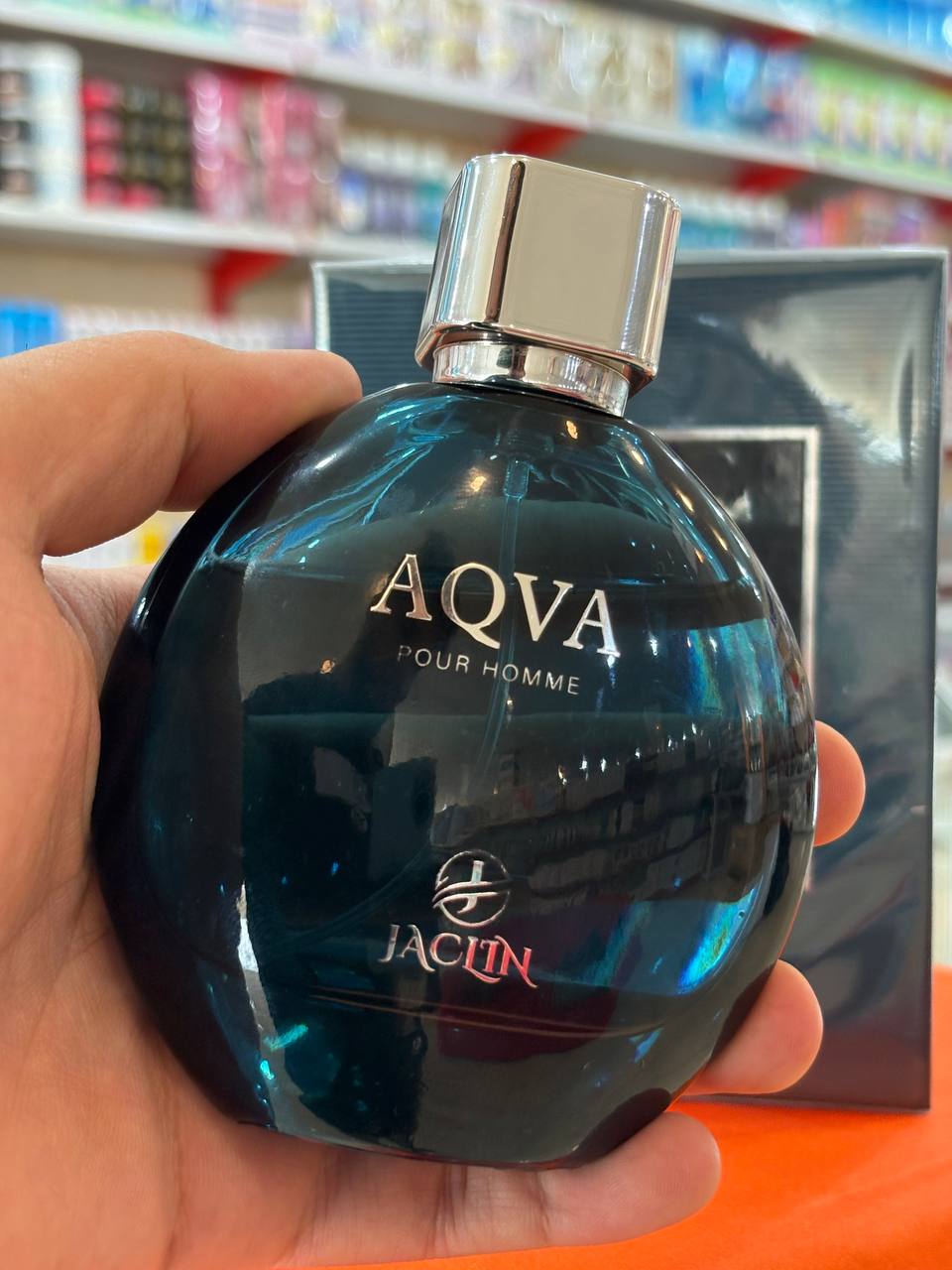 ادکلن AQVA برند ژاکلین آکوا حجم 100 میلی لیتر مردانه