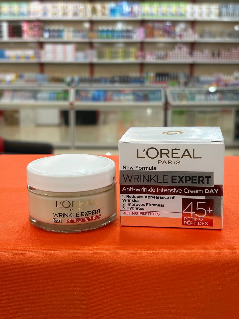 کرم روز رتینول ضدچروک لورال 50 میل بالای 45 سال Retino Peptides