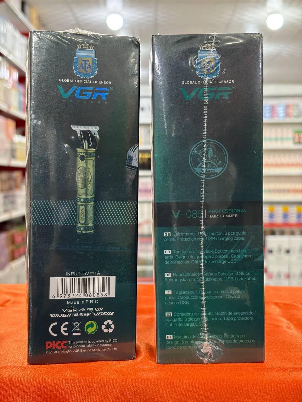 ماشین اصلاح وی جی آر مدل VGR-085 با تکنولوژی برش مستقیم و صفر زن