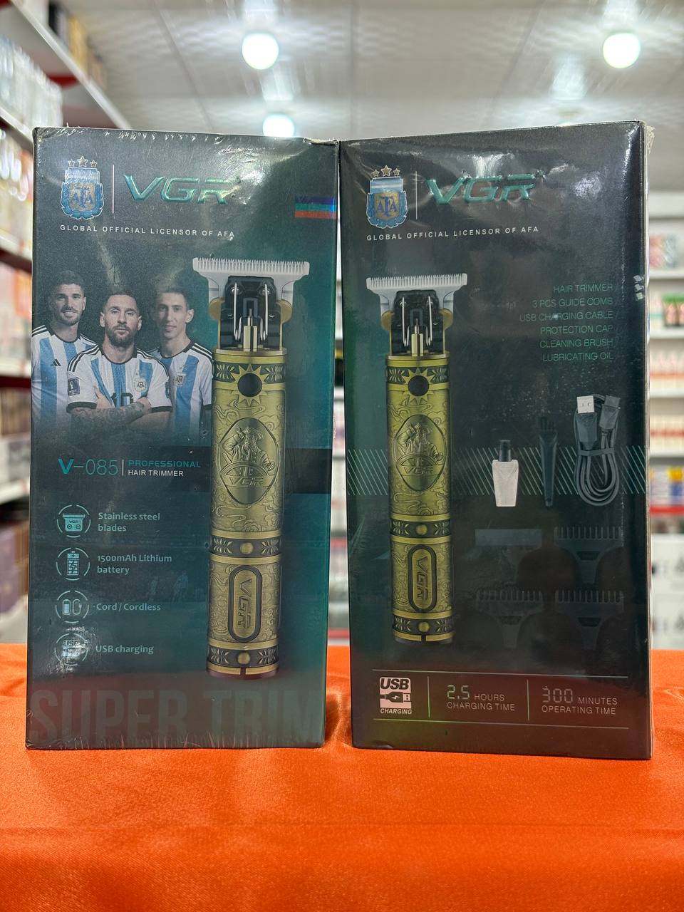 ماشین اصلاح وی جی آر مدل VGR-085 با تکنولوژی برش مستقیم و صفر زن
