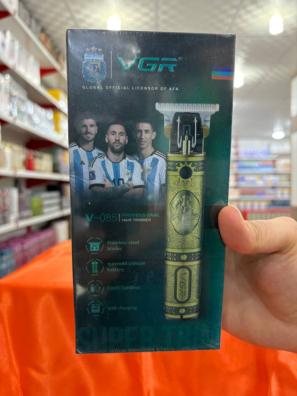 ماشین اصلاح وی جی آر مدل VGR-085 با تکنولوژی برش مستقیم و صفر زن