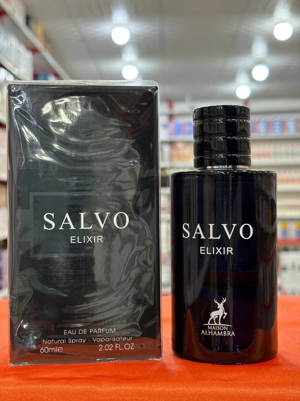 ادو پرفیوم مردانه الحمبرا مدل SALVO ELIXIR ( ساواج الکسیر ) حجم 100 میلی لیتر