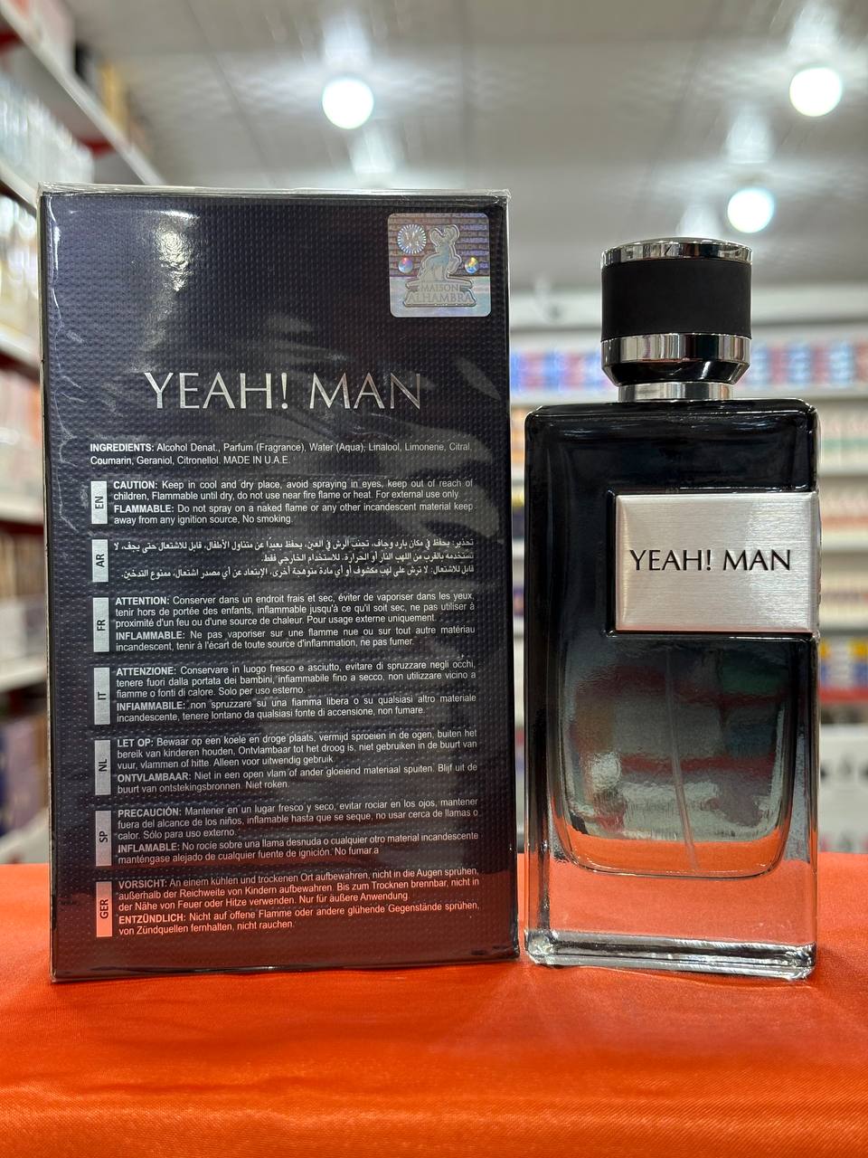 ادکلن یه مَن الحمبرا (Yeah Man Alhambra) حجم 100 میلی لیتر