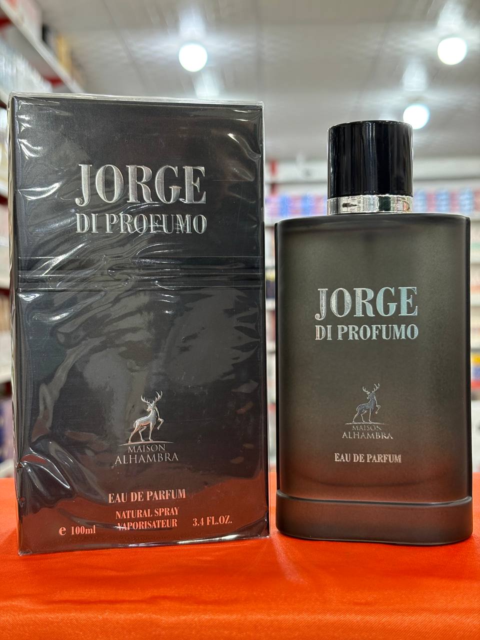 ادکلن الحمبرا جورج مشکی دی پرفیوم (پروفومو) مردانه حجم 100 میلی