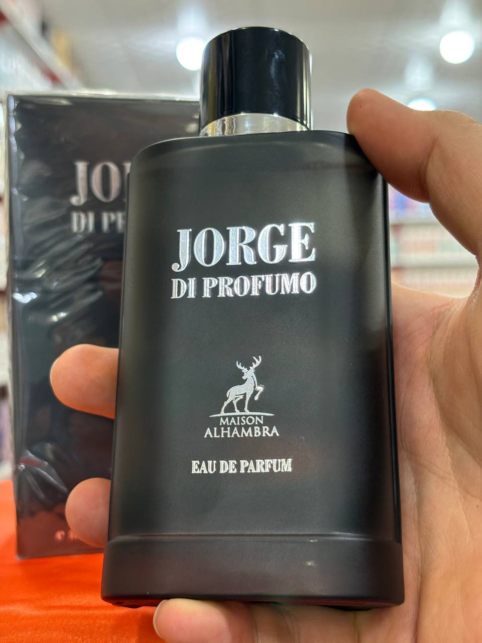 ادکلن الحمبرا جورج مشکی دی پرفیوم (پروفومو) مردانه حجم 100 میلی