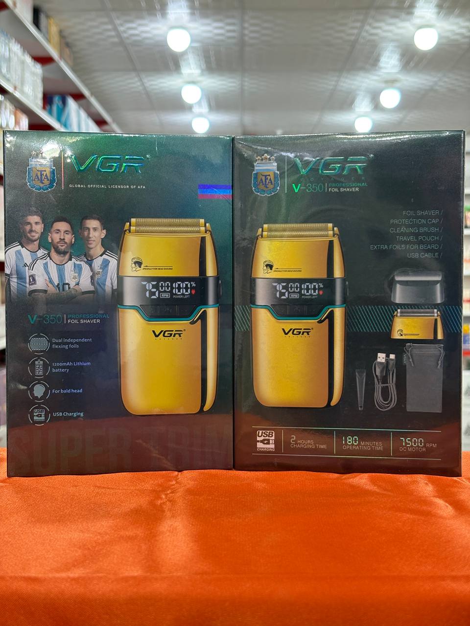 ماشین اصلاح وی جی آر مدل VGR-350 با تکنولوژی برش مستقیم و صفر زن