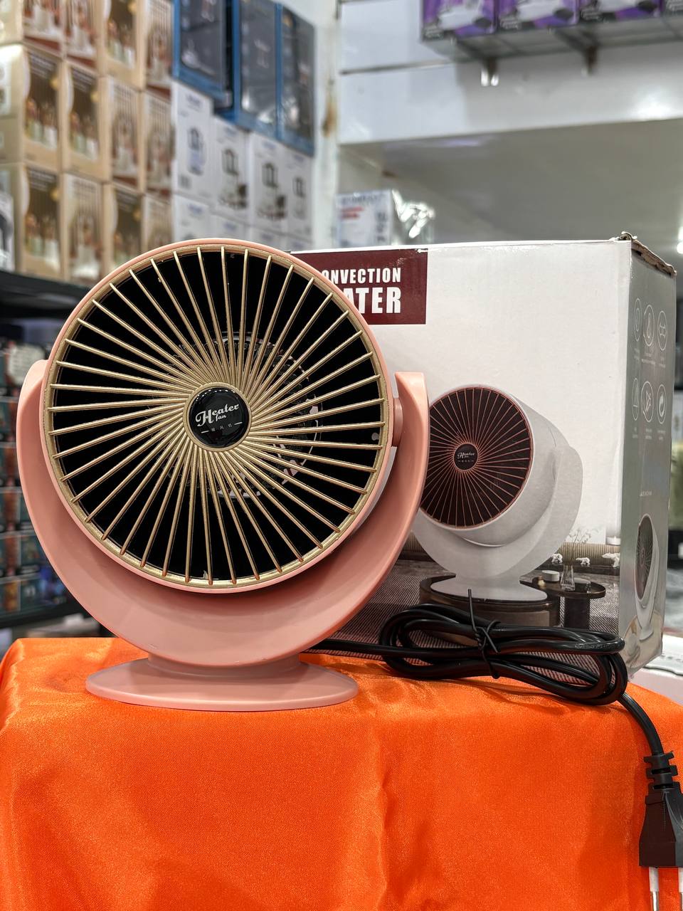 بخاری فن هیتر برقی کانوکشن Convection Heater کوچک و قابل حمل