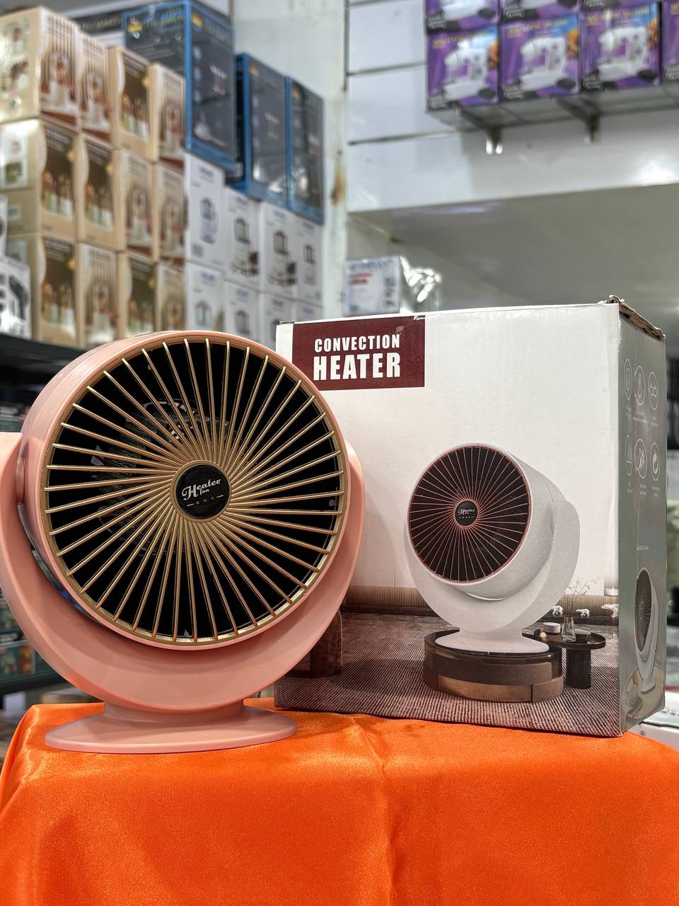 بخاری فن هیتر برقی کانوکشن Convection Heater کوچک و قابل حمل