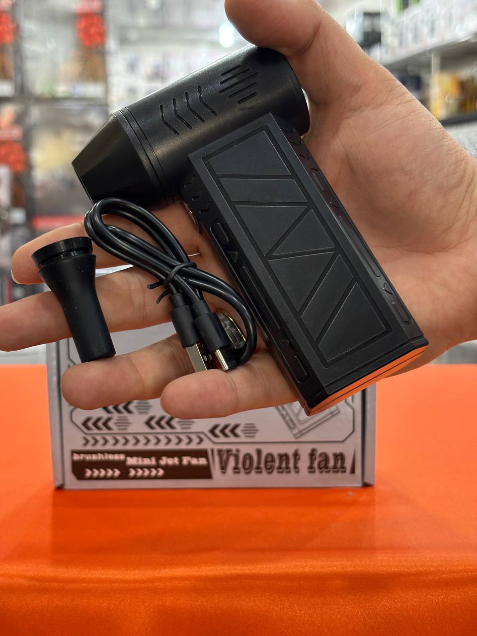 مینی جت فن ویولنت چراغ دار مدل ZY7400-SE/PRO