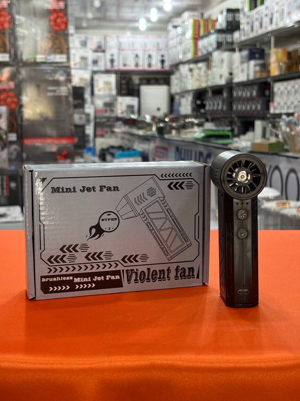 مینی جت فن ویولنت چراغ دار مدل ZY7400-SE/PRO