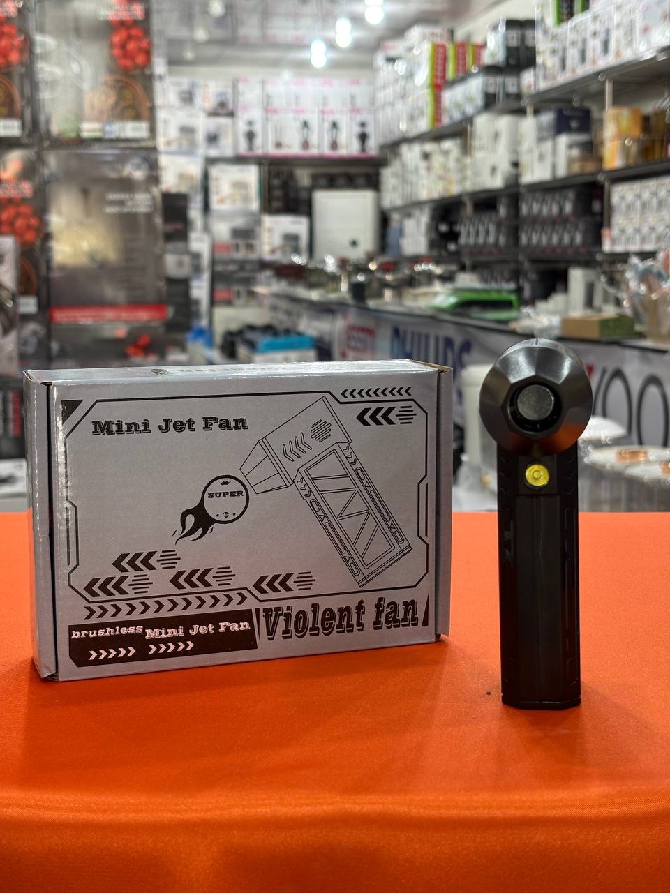 مینی جت فن ویولنت چراغ دار مدل ZY7400-SE/PRO