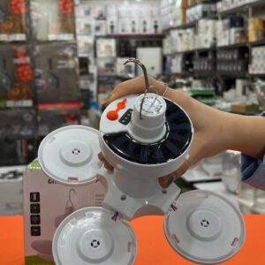 لامپ LED شارژی خورشیدی مدل 2029 با قدرت 40 وات و روشنایی 800 لومن