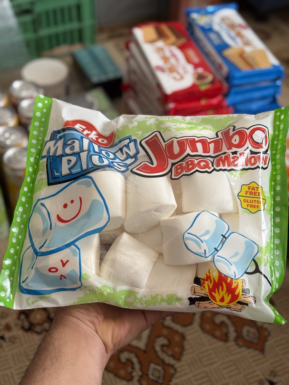 مارشملو جامبو BBQ ارکو - 400 گرم برای کباب و باربیکیو