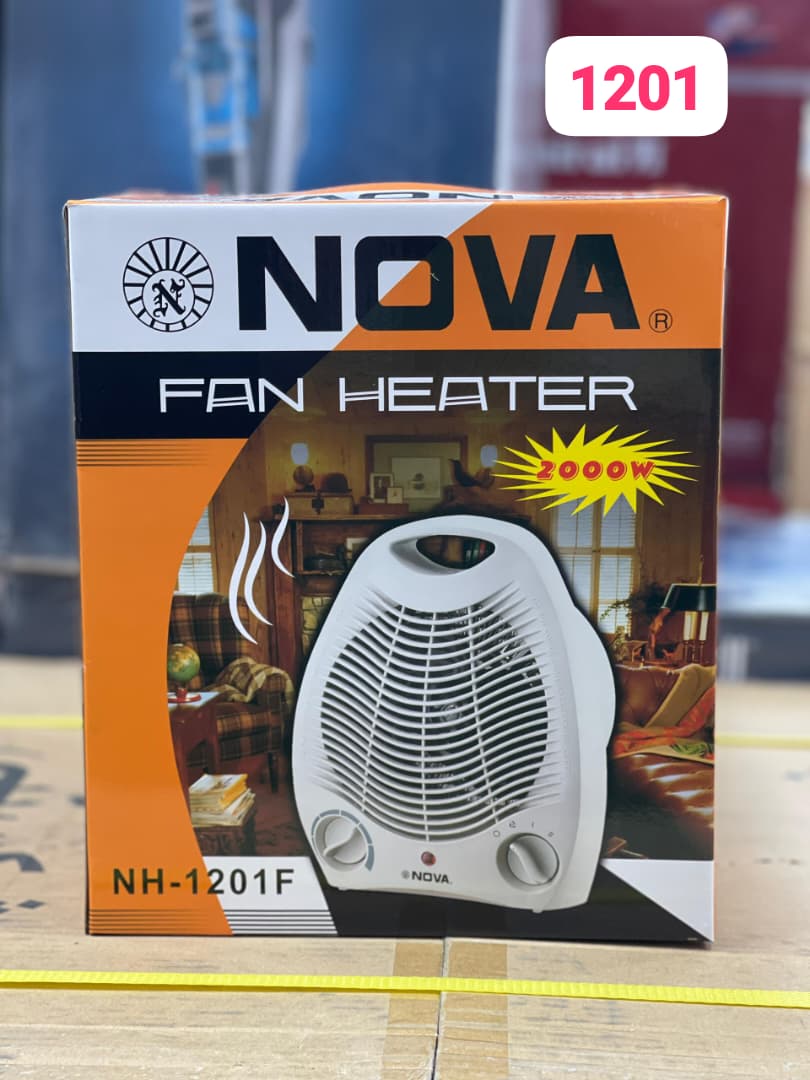 هیتر برقی فندار نوا NH 1201 F – Nova NH-1201F Fan Heater 2000W