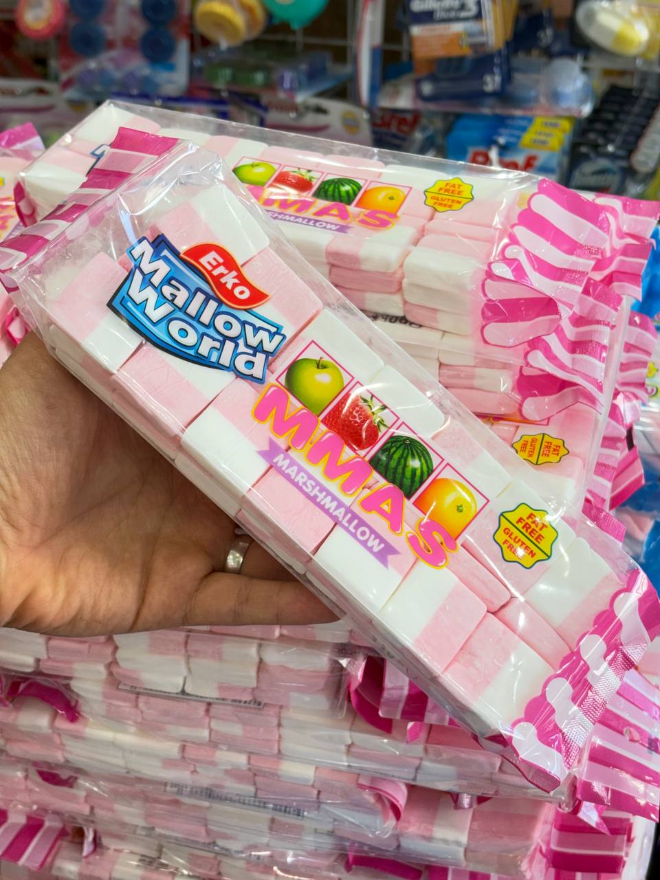 مارشملو میوهای مکعبی ارکو 140 گرمی MMA's – Erko Mallow World MMA's Marshmallow 140g