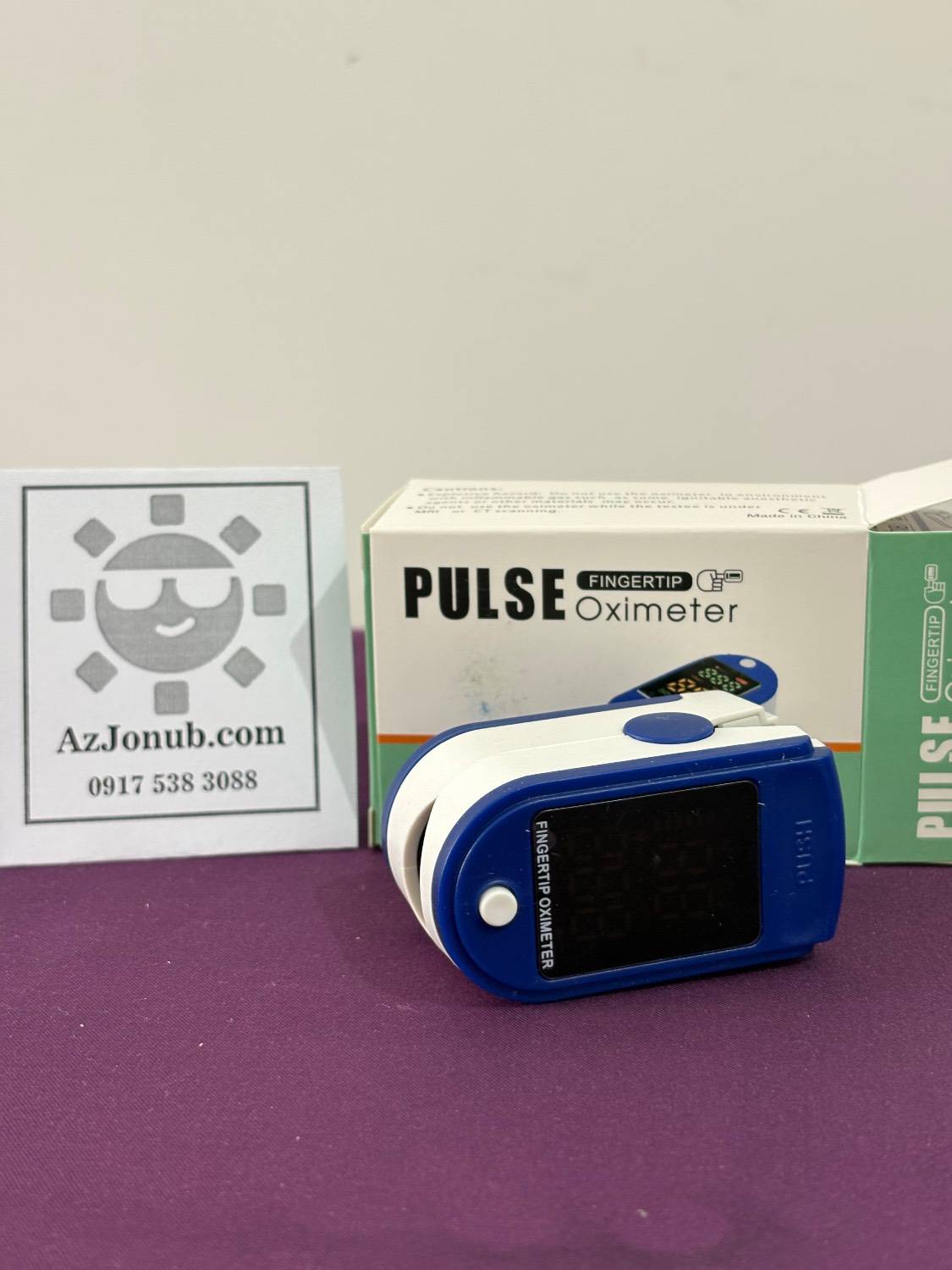 پالس اکسیمتر انگشتی مدل Lk 87 – Fingertip Pulse Oximeter Lk87