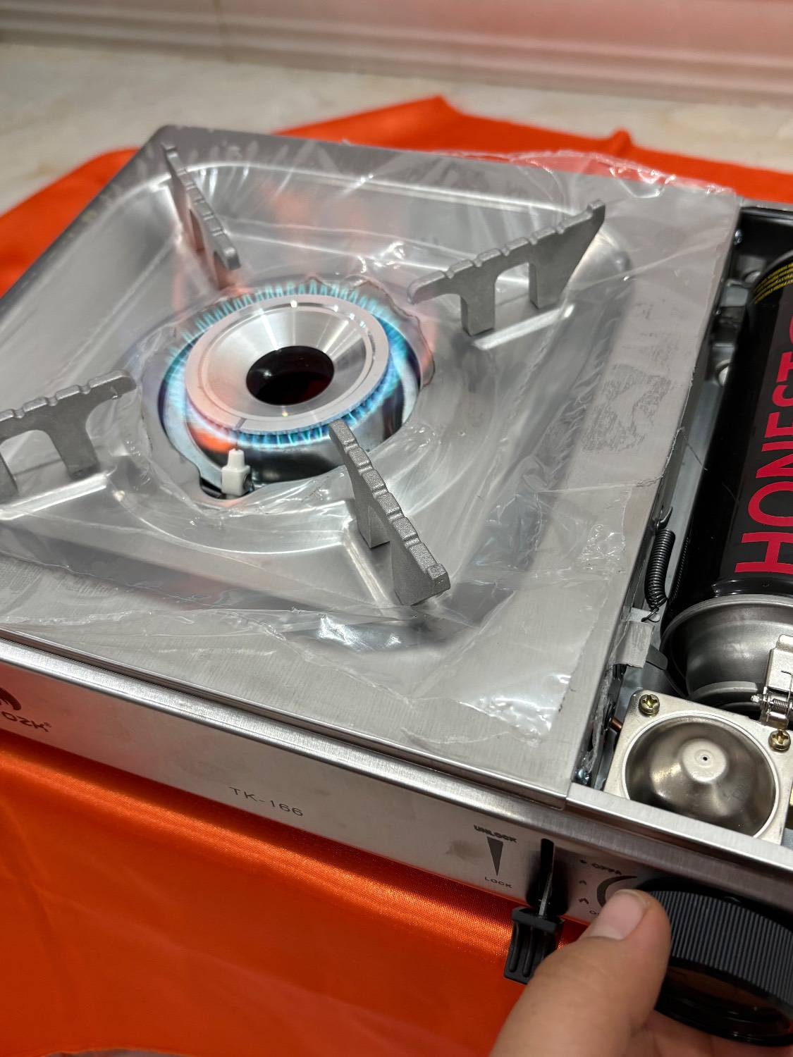 اجاق گاز مسافرتی توزک مدل TK 166 – Tozk TK166 Portable Gas Stove