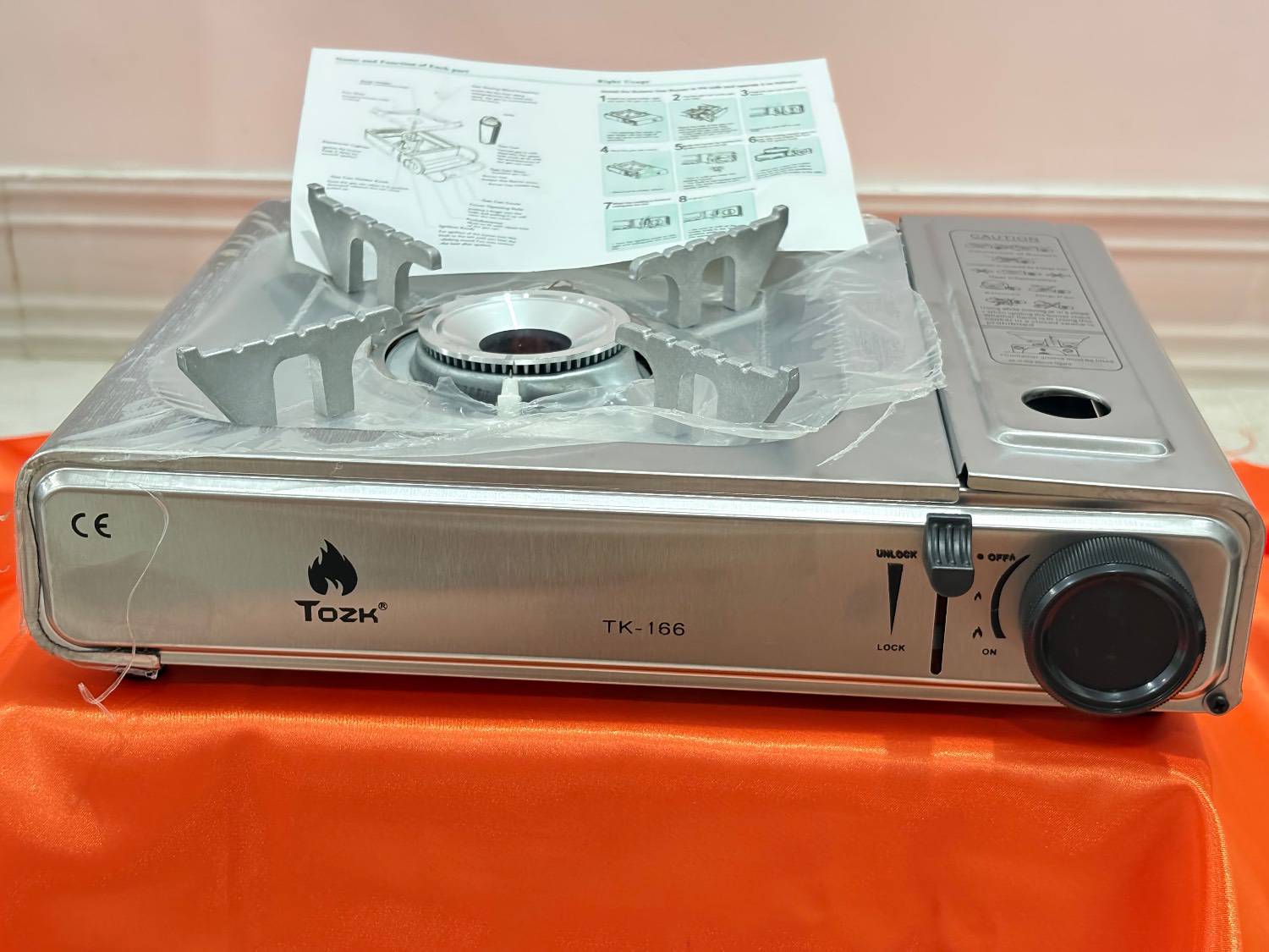 اجاق گاز مسافرتی توزک مدل TK 166 – Tozk TK166 Portable Gas Stove