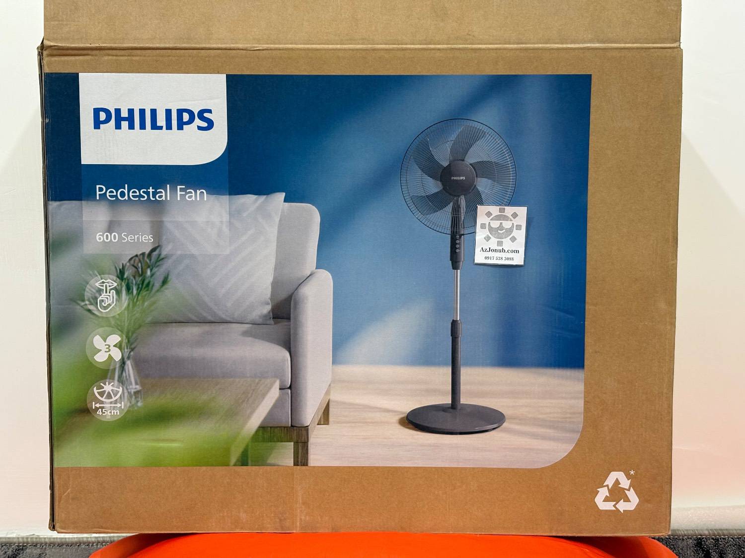 پنکه ایستاده فیلیپس مدل ACP ۶۲۰ – Philips Series 600 Pedestal Fan ACP620