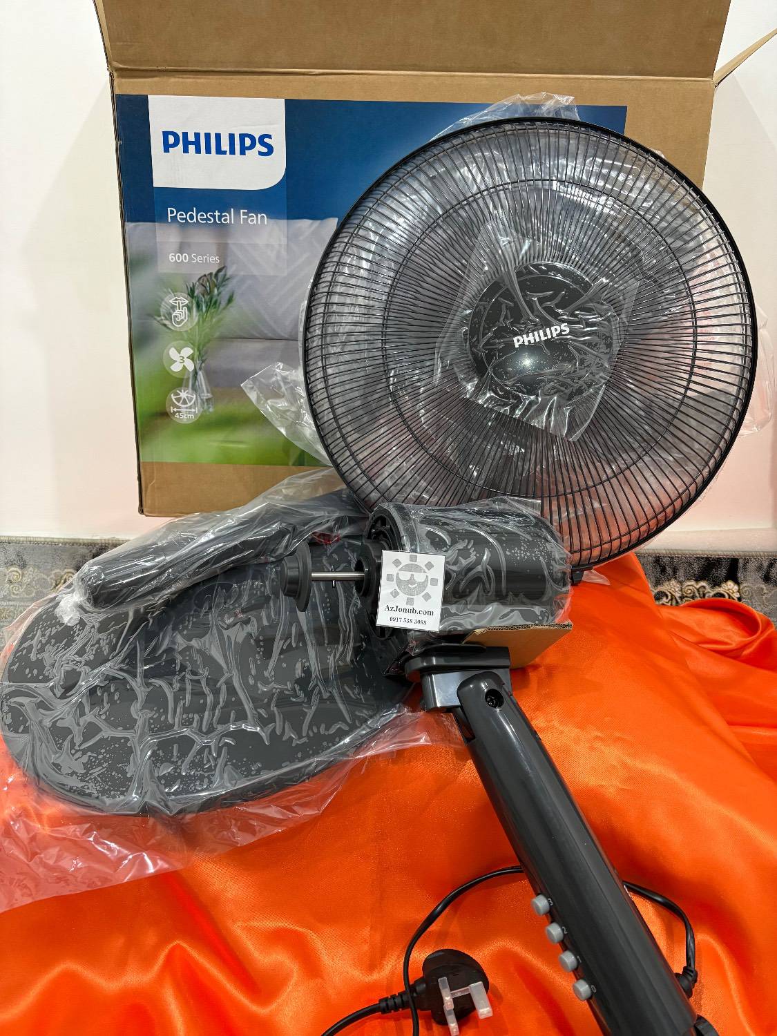 پنکه ایستاده فیلیپس مدل ACP ۶۲۰ – Philips Series 600 Pedestal Fan ACP620