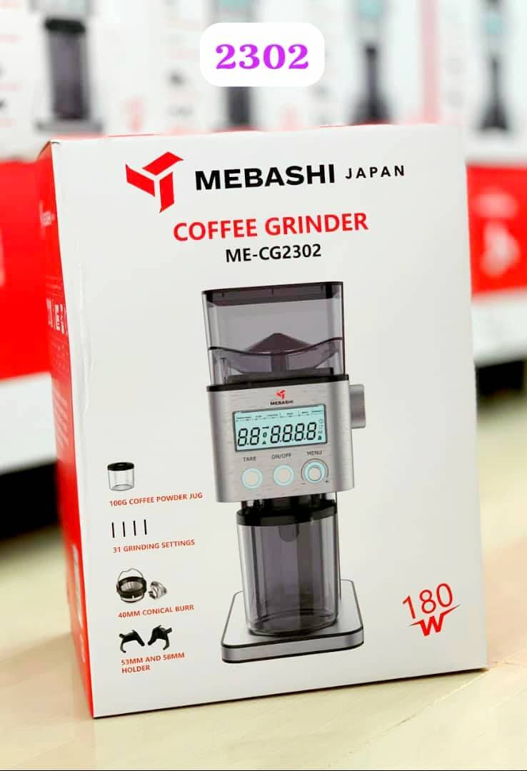 آسیاب قهوه دیجیتال مباشی مدل ME CG 2302 – Mebashi ME-CG2302 Digital Coffee Grinder