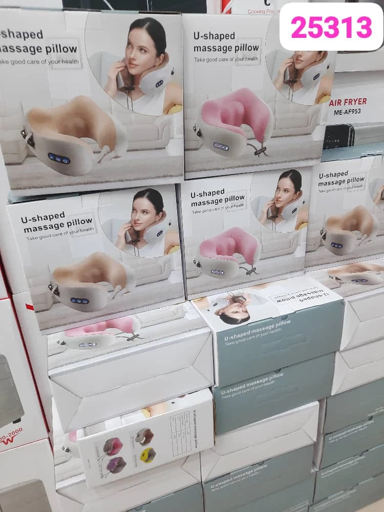 بالشت ماساژور گردنی شارژی 25313 مدل U-shaped – Rechargeable U-shaped Massage Pillow