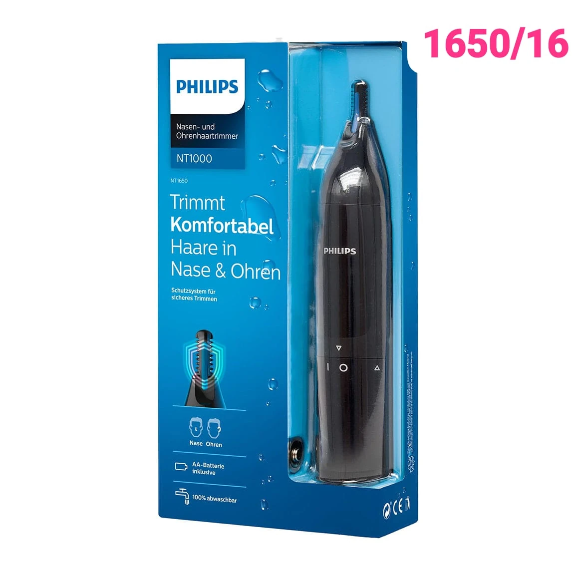 موکن بینی و گوش فیلیپس مدل NT 1650 16 – Philips Nose and Ear Trimmer NT 1650 16