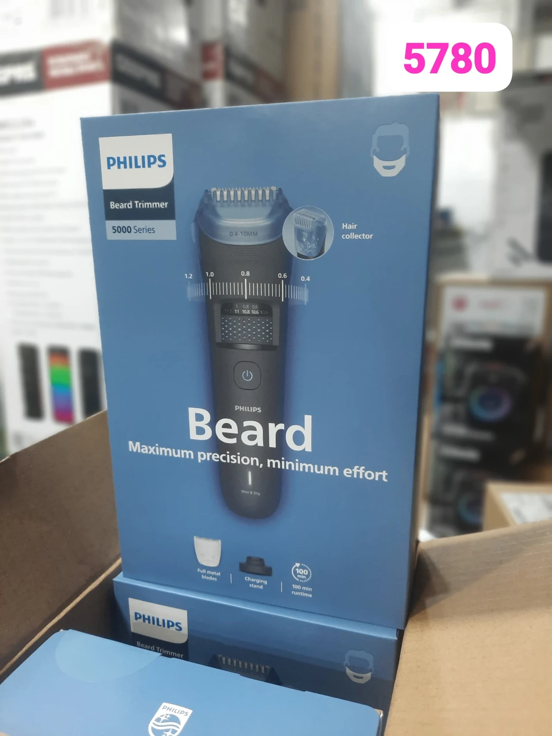 ماشین اصلاح ریش فیلیپس سری 5000 مدل BT 5780 15 – Philips Beard Trimmer Series 5000 BT 5780 15